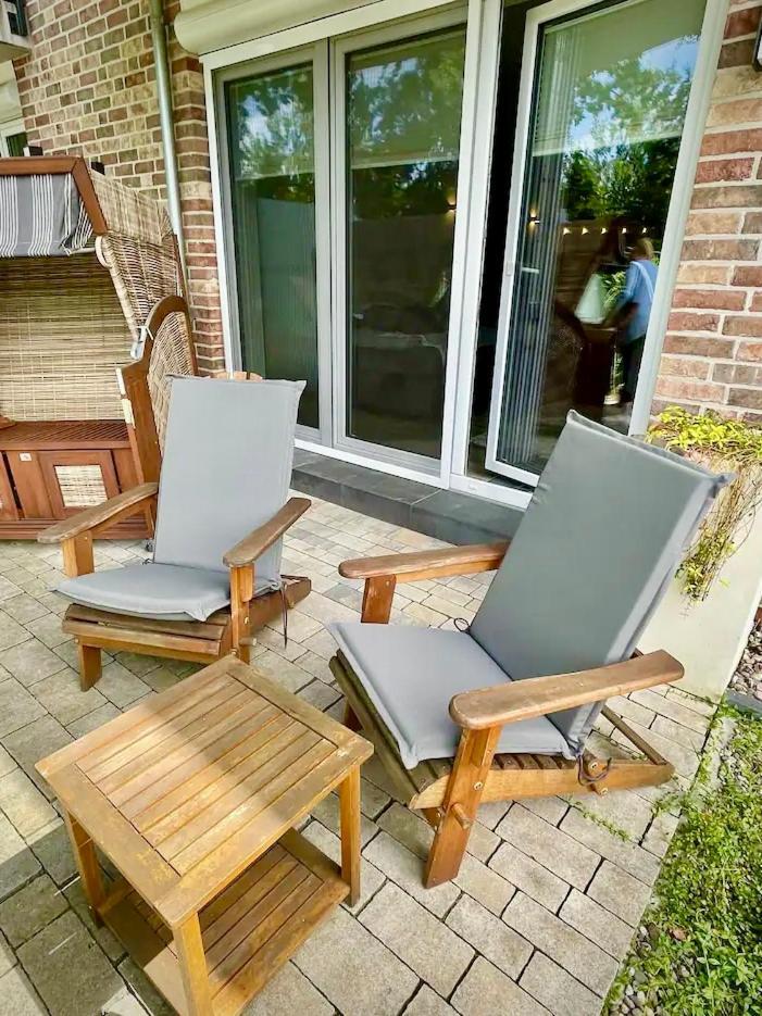 Kleine Auszeit -- Inklusive Parkplatz & Wifi, Geschirrspueler, Waschmaschine & Terrasse Mit Strandkorb -- Perfekt Fuer Urlaub & Business Scharbeutz Exteriér fotografie